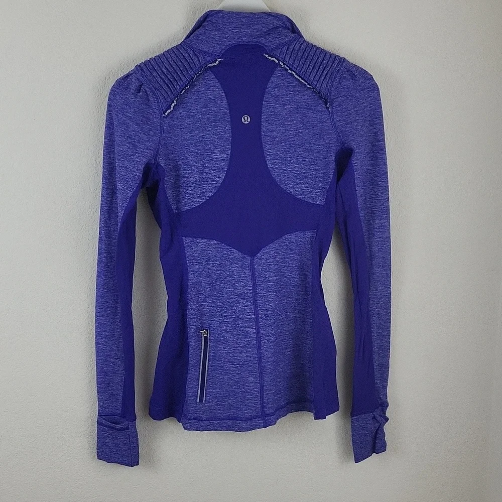 Lululemon Star Runner Pullover Pigment Blue Size 4